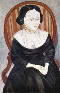 Siyahlar İçinde Kız, c.1913 (tuval üzerine yağlıboya) by Andre Derain