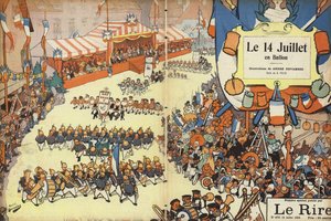 Bastille Günü geçit töreni, Le Rire için illüstrasyon