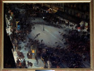 La Charge, Boulevard Montmartre Paris