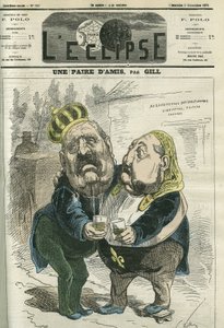 Bir çift arkadaş, Hippolyte de Villemessant (1812-1879), Figaro ve Prens Philippe d