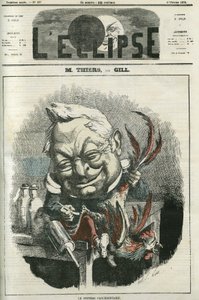Adolphe Thiers (1797-1877), Fransız tarihçi ve politikacı. Gill