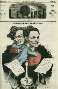 Andre Gill (1840-1885), Fransız karikatürist ve “L