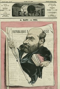 Arthur Ranc (1831-1908), Fransız gazeteci ve politikacı. 13 Ekim Gill