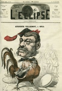 Auguste Villemot (1811-1871), Fransız gazeteci. Gill