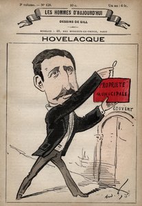 Abel Hovelacque 1873-1896 Karikatürü 