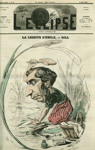 Emile Ollivier (1825-1913), Fransız politikacı. Gill