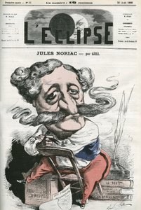 Jules Noriac (1827-1882), Fransız yazar, eleştirmen ve gazeteci. 23 Ağustos
