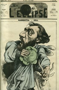 Leon Gambetta (1838-1882), Fransız politikacı Gill