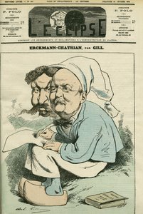 Erckmann-Chatrian olarak bilinen Alexandre Chatrian (1826-1890) ve Emile Erckmann (1822-1899), Fransız romancı ikilisi. Gill