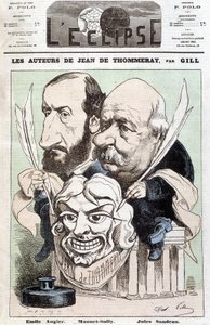 “Jean de Pommeray” adlı oyunun yazarları Emile AUGIER (1820-1889) ve Jules SANDEAU