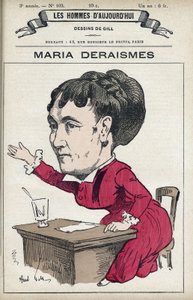 Fransız edebiyat ve feminist Maria Deraismes