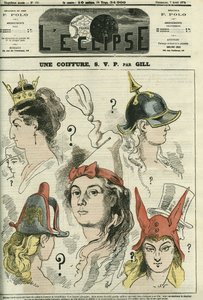 Bir saç modeli, lütfen, Cumhuriyet, Sansüre göre kralcı, Prusyalı, Bonapartist veya devrimciye göre mi şekillendirilmeli? Gill