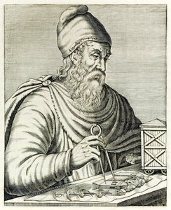 ?Gerçek Portreler??den Syracuse Arşimet André Thévet tarafından 1594