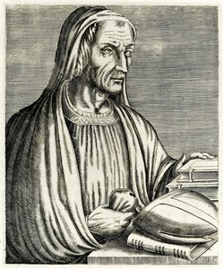 Gregory of Tours ?Gerçek Portreler?? André Thévet tarafından 1594