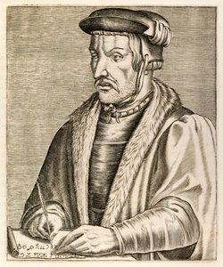 Heinrich Cornelius Agrippa, ?Gerçek Portreler?? 1584 yılında yayınlanan André Thévet tarafından by Andre Thevet