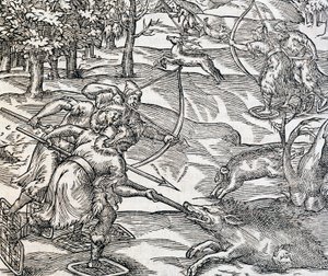 Kızılderililer yaban domuzu avı, Evrensel Kozmoloji