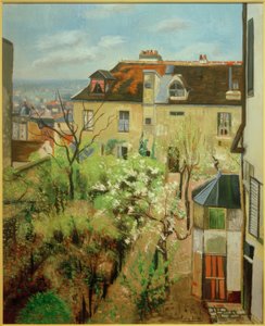 Utrillo evinin bahçesi