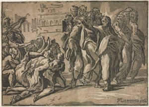 Mesih Cüzzamlıları İyileştiriyor by Andrea Andreani