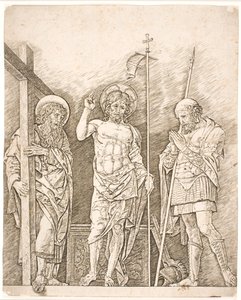 dirilmiş İsa by Andrea Mantegna