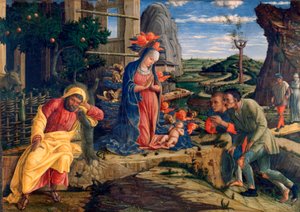 Çobanların Hayranlığı, c1450 by Andrea Mantegna