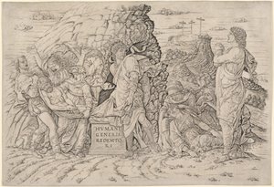 mezar by Andrea Mantegna