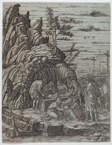mezar by Andrea Mantegna
