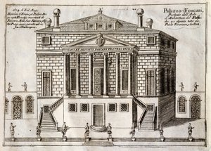 Andrea Palladio (1508-1580) tarafından tasarlanan La Malcontenta, Mira olarak bilinen Villa Foscari