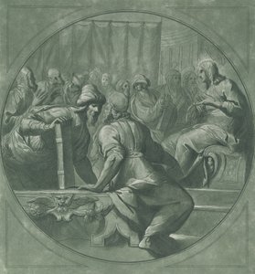 İsa, doktorları şaşırtıyor, 1750-70. by Andrea Scacciati