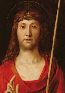 Ecce Homo (panelde yağ) by Andrea Solario