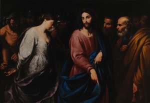 İsa ve Zina Edilen Kadın, c.1630.