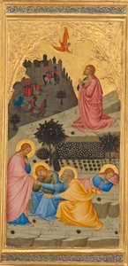 The Agony in the Garden, c.1380 (ahşap panel üzerinde yumurta aroması ve altın varak)