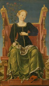Urania (resim) by Andrea da (workshop of) Belfiore
