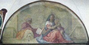 Andrea del Sarto (1486-1530), fresk tarafından Madonna del Sacco