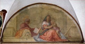 Madonna del Sacco (fresk) by Andrea del Sarto