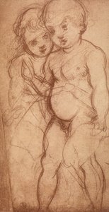 İki melek çalışması; Andrea del Sarto