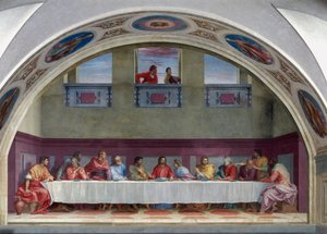 Son Akşam Yemeği by Andrea del Sarto