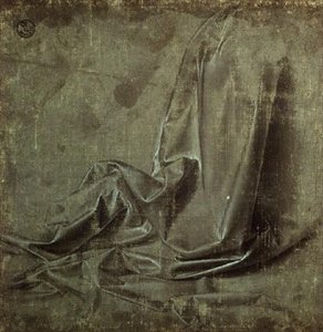 Perdelik Çalışması by Andrea del Verrocchio