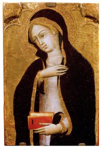 Bakire Müjde, c1410 by Andrea di Bartolo