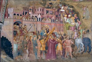 Haç Taşıyan İsa - Haç Taşıyan İsa - Andrea di Bonaiuto tarafından İspanyol Şapeli