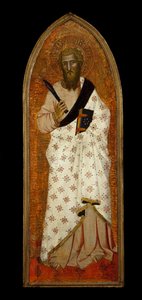 St. Bartholomew, c.1360-65 (ahşap panel üzerinde tempera ve altın varak)