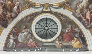 Aziz Augustine ve Aziz Jerome, 1792-95 by Andrea the Elder Appiani