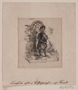 Bir Yunan (litografi ile) by Andreas Flinch