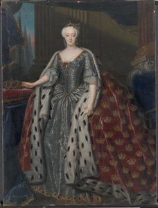 Sophie Magdalene, Christian VI Kraliçesi by Andreas Møller