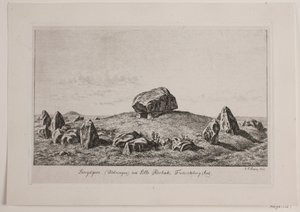 Lille Rørbæk tarafından Langdysse by Andreas Peter Madsen