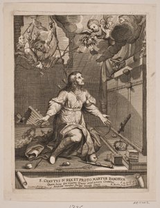 Knud the Holy, acı çeken Şehitlik by Andreas Reinhardt