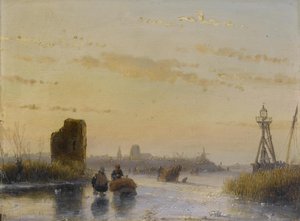  by Andreas Schelfhout