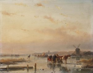  by Andreas Schelfhout