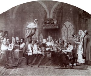 Boyars soylularının düğünü, Rusya, c1883-c1884