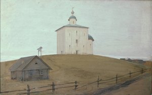 Bir Kilise, 1903 by Andrei Petrovich Ryabushkin