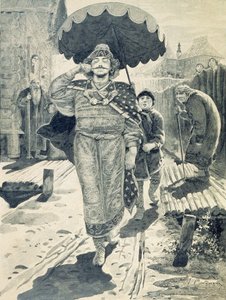 Churila Plyonkoviç, 1895 by Andrei Petrovich Ryabushkin